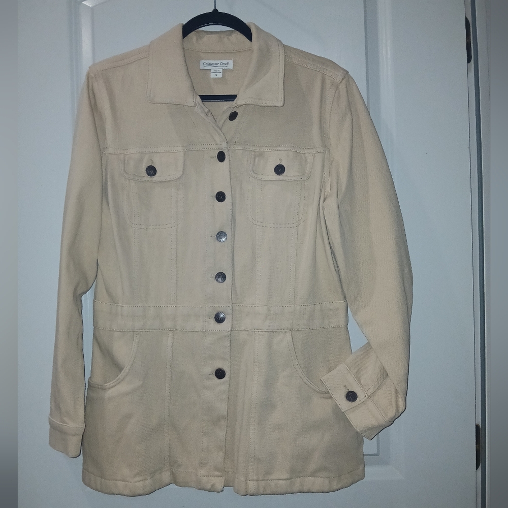 Coldwater Creek Women's Beige Jacket